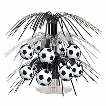 GOLDENGIFTS Soccer Ball Mini Cascade Centerpiece, 12PK GO2483941